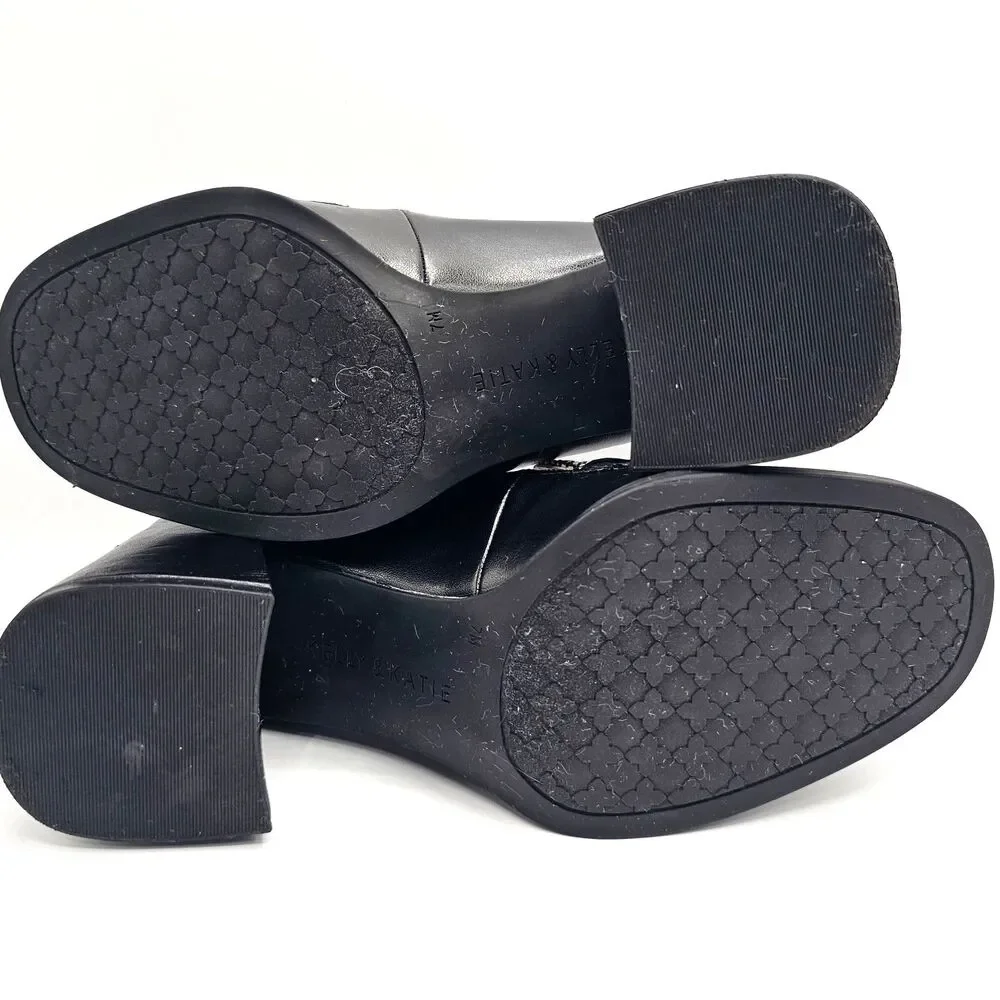 Kelly & Katie Tonnia Pump Black/ White Plaid Women's Size 7 - Picture 10 of 11